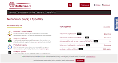Desktop Screenshot of oddluzeno.cz